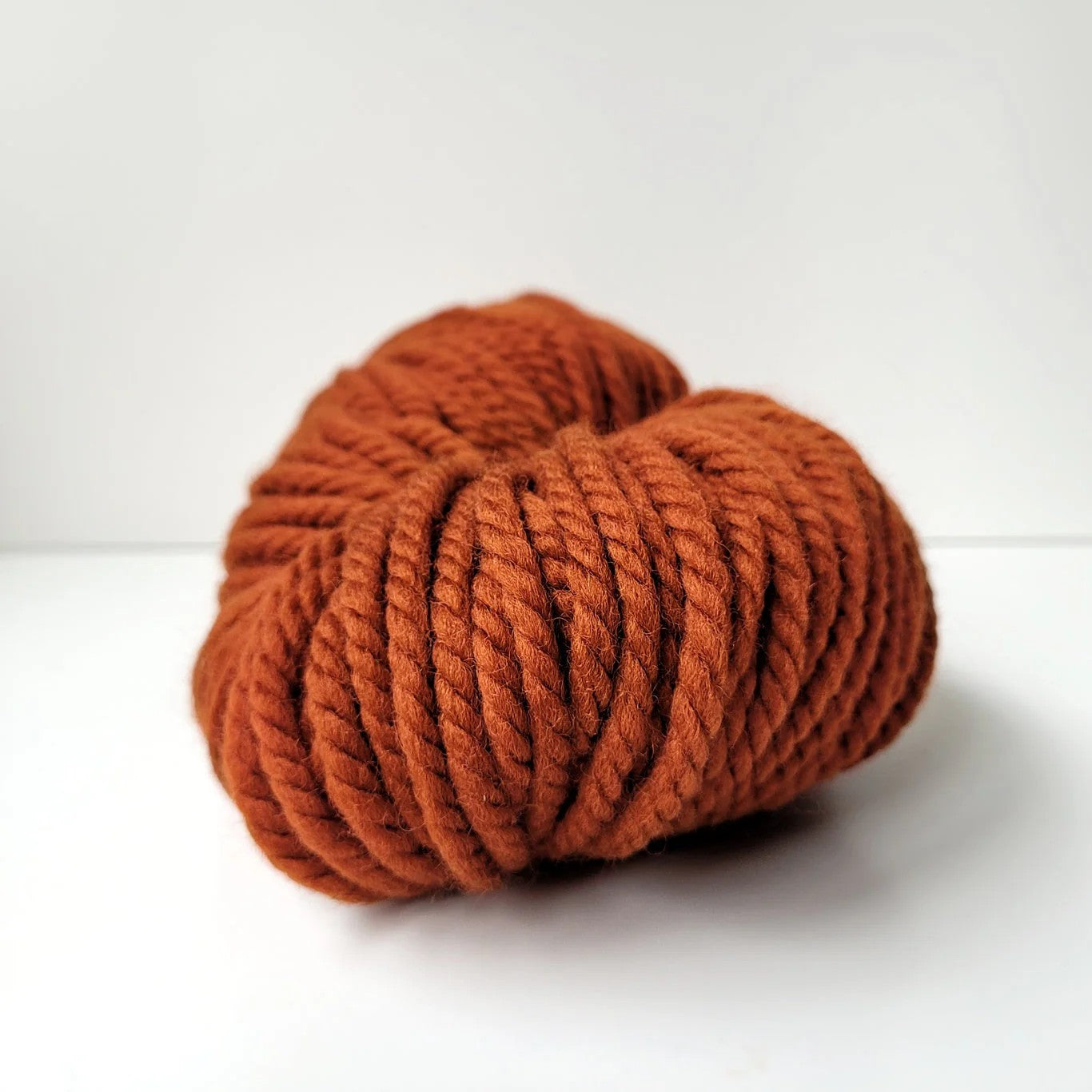 Woolly Yarns Super Woolly in colourway Gingja Ninja – 14ply+ weight wool yarn