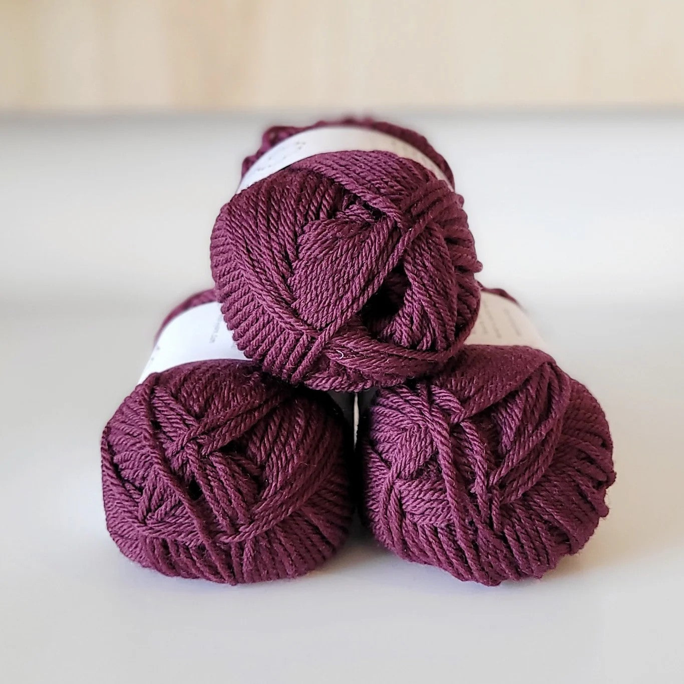 Woolly Yarns Woolly 8ply in colourway In a Jam – 8ply weight wool yarn