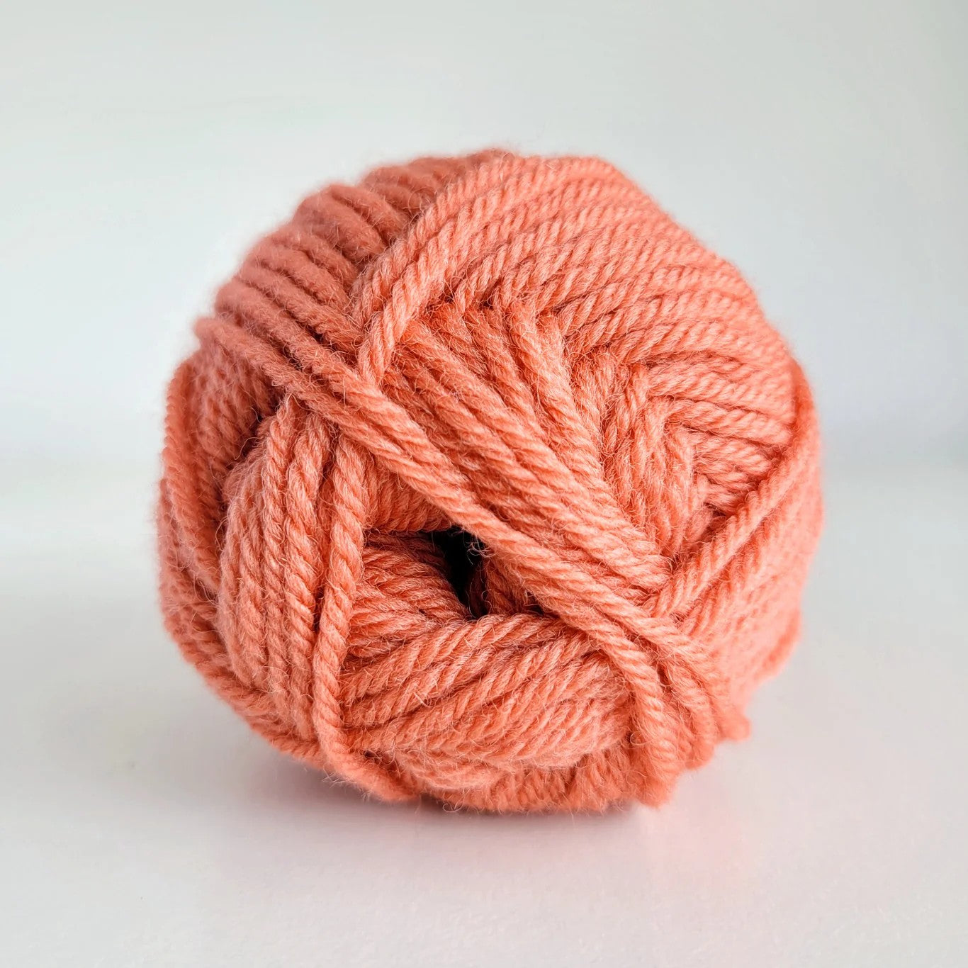 Woolly Yarns Woolly 8ply in colourway Melon Dollar Baby – 8ply weight wool yarn