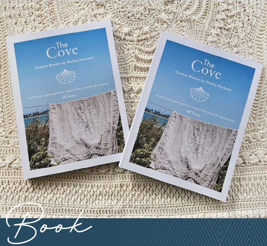 The Cove Crochet Blanket – pattern book