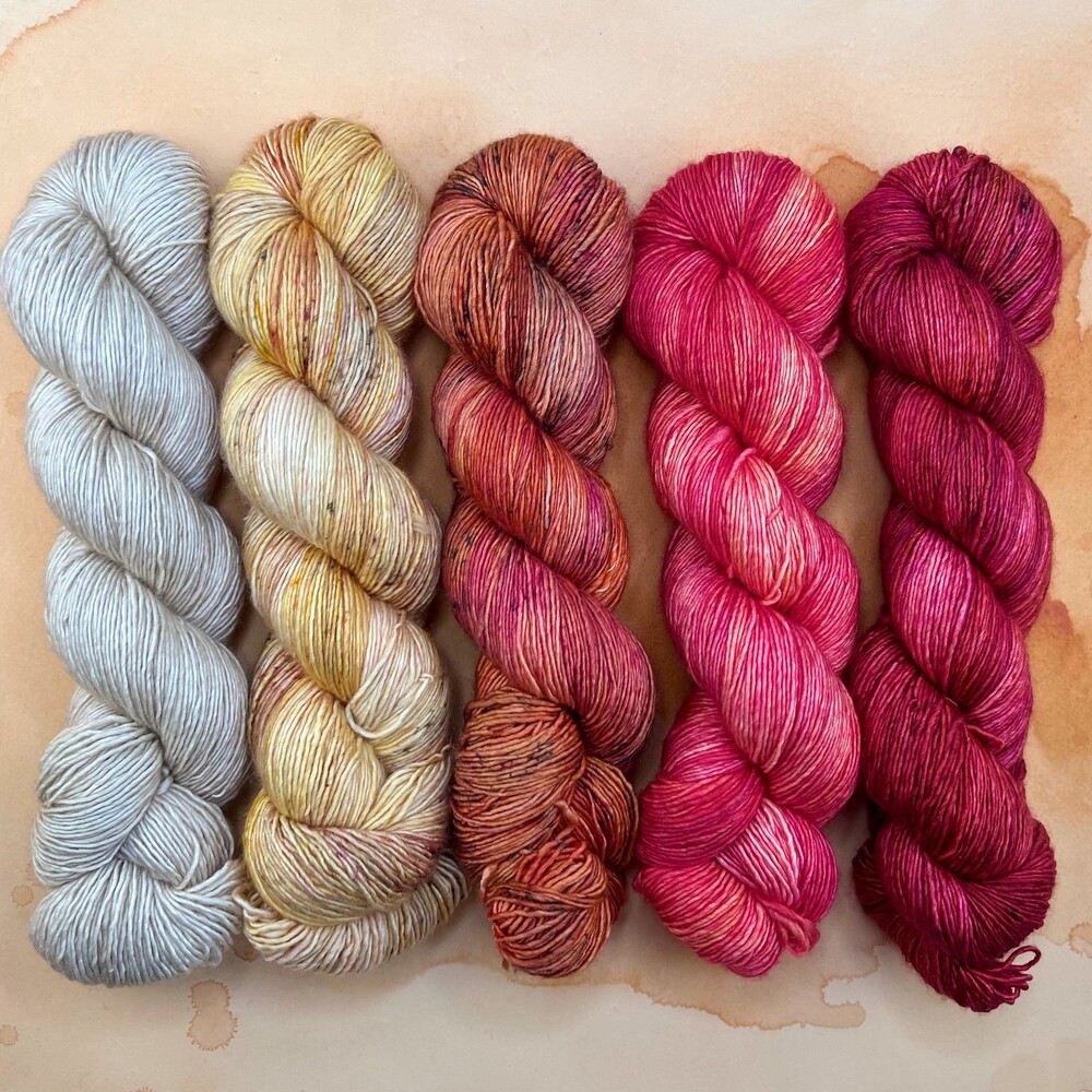 Skein Sisters Romance DYED TO ORDER Skein Sisters Yarns