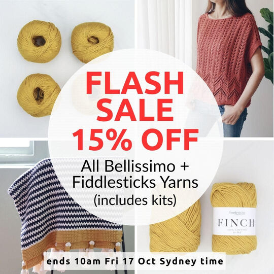 Flash Sale 15% off