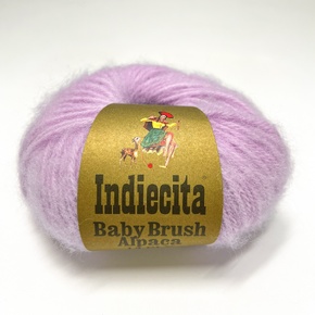Alpaca Yarns Baby Brushed Alpaca 14ply: Lilac Ice 13315 PREORDER