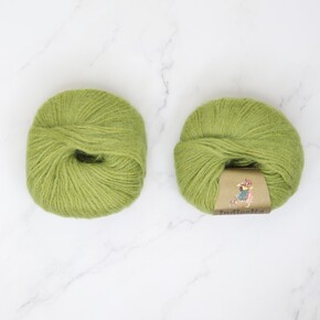 Alpaca Yarns Baby Brushed Alpaca 14ply: Green Tea 1265