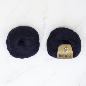 Alpaca Yarns Baby Brushed Alpaca 14ply: Deep Navy 1667