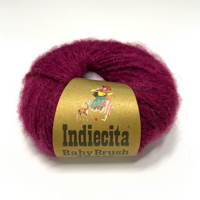 Baby Brushed Alpaca Throw yarn kit: Dark Cherry 5820 PREORDER