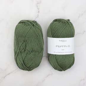 Alpaca Yarns Cable Booties and Hat Kit with Peppin 8: Large 830 Forest