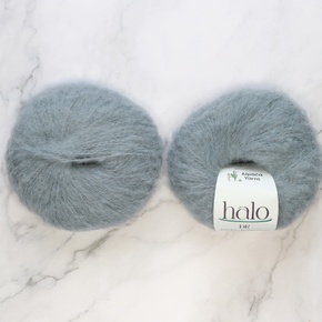 Alpaca Yarns Halo: 11162 Steel