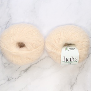 Alpaca Yarns Halo: 6568 Natural