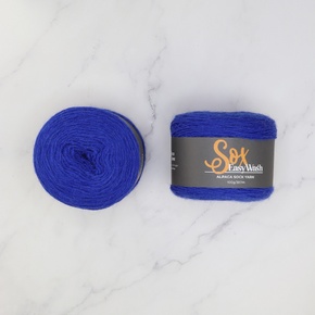 Alpaca Yarns Sox Easy Wash: 1680 Cobalt