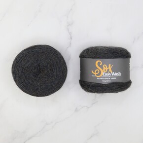 Alpaca Yarns Sox Easy Wash: 838 Storm