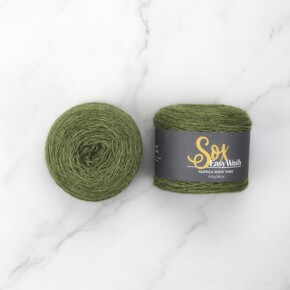 Alpaca Yarns Sox Easy Wash: 906 Moss