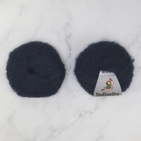Indiecita Baby Suri Silk Brushed: 4178 Dark Petrol Navy