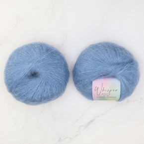 Alpaca Yarns Whisper DK: 071 Dusky Blue