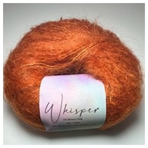 Alpaca Yarns Whisper DK: 170 Rust