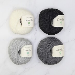 Drawing Sweater Set in Semilla: Greybow 