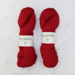 Dreamweft Sweater Set in BC Garn Bio Balance GOTS: 08 Red, size 1