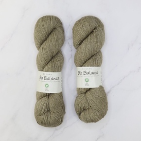 Dreamweft Sweater Set in BC Garn Bio Balance GOTS: 19 Mud, size 1
