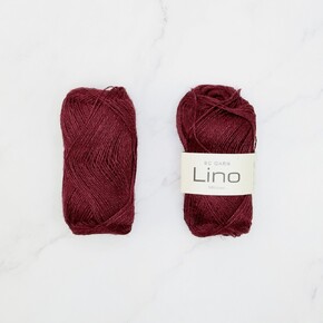 Linho Top Set in Lino: 42 Bordeaux, size M