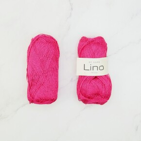 Linho Top Set in Lino: 44 Magenta, size XS