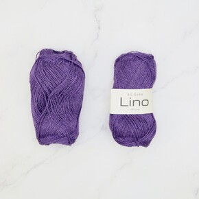 Linho Top Set in Lino: 46 Purple, size XS