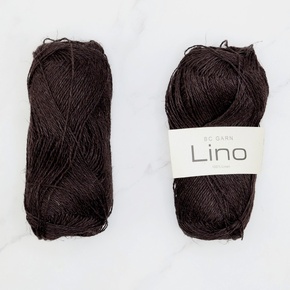 BC Garn Lino: 32 Dark Chocolate