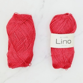 BC Garn Lino: 39 Cardinal Red