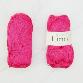 BC Garn Lino: 44 Magenta