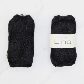 BC Garn Lino: 65 Black