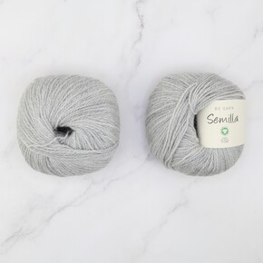 BC Garn Semilla GOTS: 028 Light Grey 