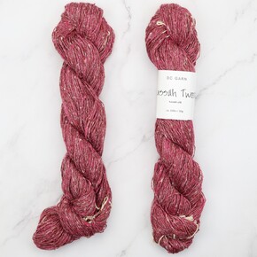 BC Garn Tussah Tweed: TT32 Bordeaux Cream Mix