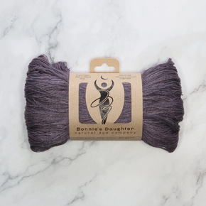 Bonnie's Daughter Eri Silk 2ply laceweight: Black Iris