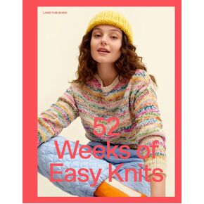 52 Weeks of Easy Knits by Laine Publishing (Softcover)