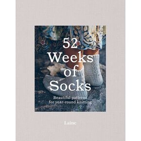 52 Weeks of Socks by Laine: Paperback