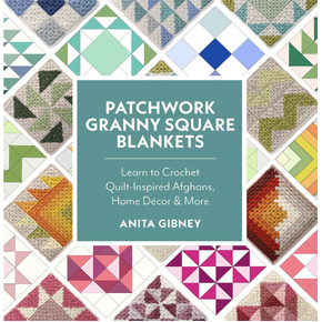 Patchwork Granny Square Blankets by Anita Gibney