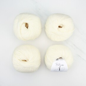 Bellissimo 4ply Merino Extra-fine: 403 Cream