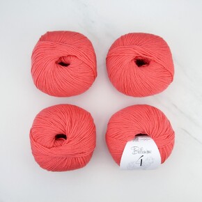 Bellissimo 4ply Merino Extra-fine: 420 Melon