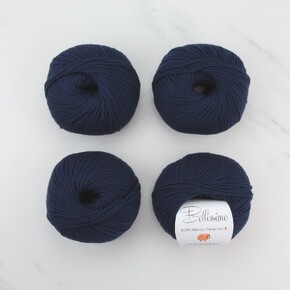 Bellissimo 8ply Merino Extra-fine: 206 Dark Navy