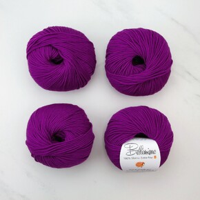 Bellissimo 8ply Merino Extra-fine: 220 Purple