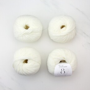 Bellissimo 8ply Merino Extra-fine: 234 White