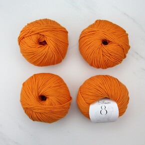 Bellissimo 8ply Merino Extra-fine: 244 Mandarin