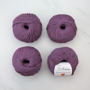 Texyarns Adsley Blanket Kit in Bellissimo 8: 231 Mauve