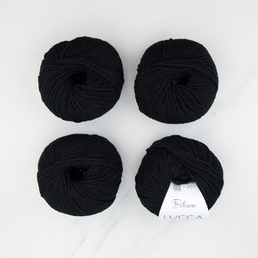 Texyarns Adsley Blanket Kit in Lucca: 50509 Black