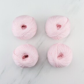 Texyarns Adsley Blanket Kit in Orchard: 8003 Peony