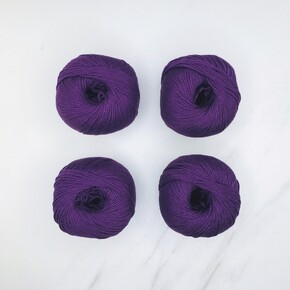 Texyarns Adsley Blanket Kit in Orchard: 8060 Violet