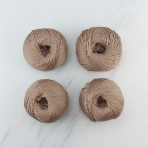 Texyarns Adsley Blanket Kit in Orchard: 8217 Coffee