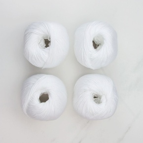 Fenton Sweater Kit in Orchard: 8002 White, size XL
