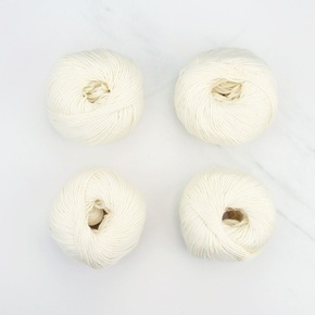 Fenton Sweater Kit in Orchard: 8172 Ecru, size S