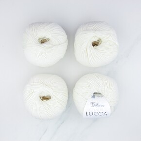 Lisbeth Blanket Set in Lucca: 50501 White