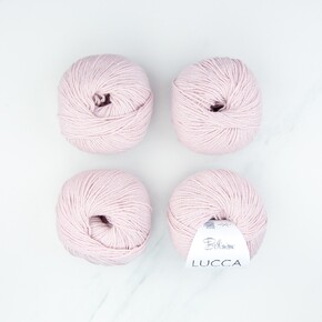 Lisbeth Blanket Set in Lucca: 50508 Pale Pink